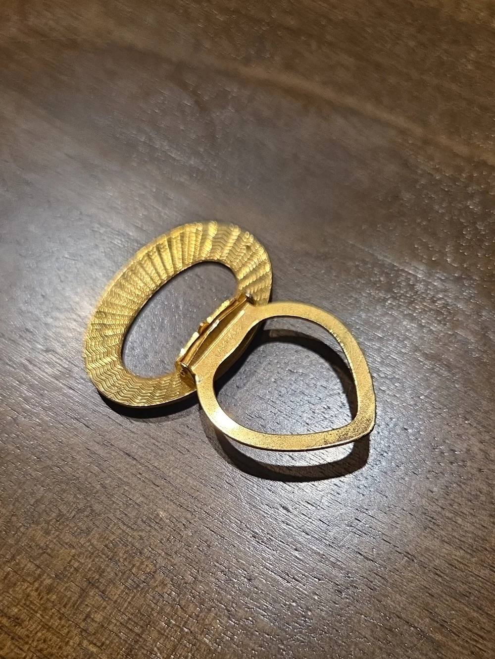 VINTAGE SCARF CLIP ON ACCENT